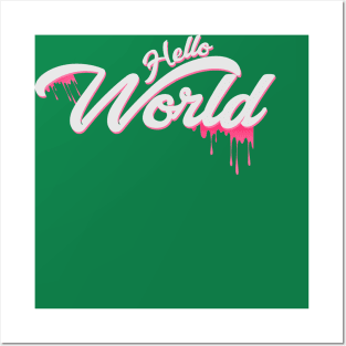 Hello World Posters and Art